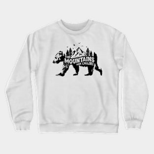 The Mountains Are Calling Crewneck Sweatshirt